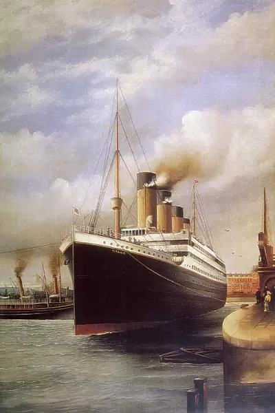 RMS Titanic docked