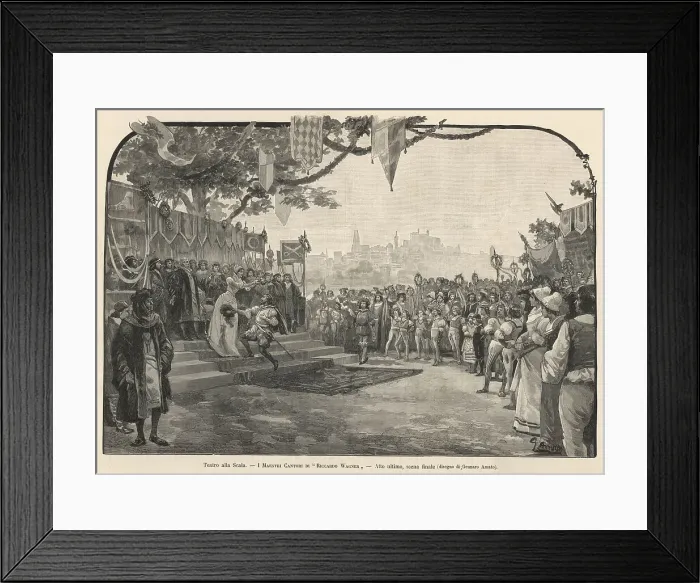 Framed Print : Meistersinger in Milano Framed Print : Meistersinger in Milano