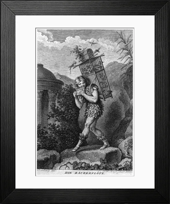 Framed Print : Mozart, The Magic Flute Framed Print : Mozart, The Magic Flute