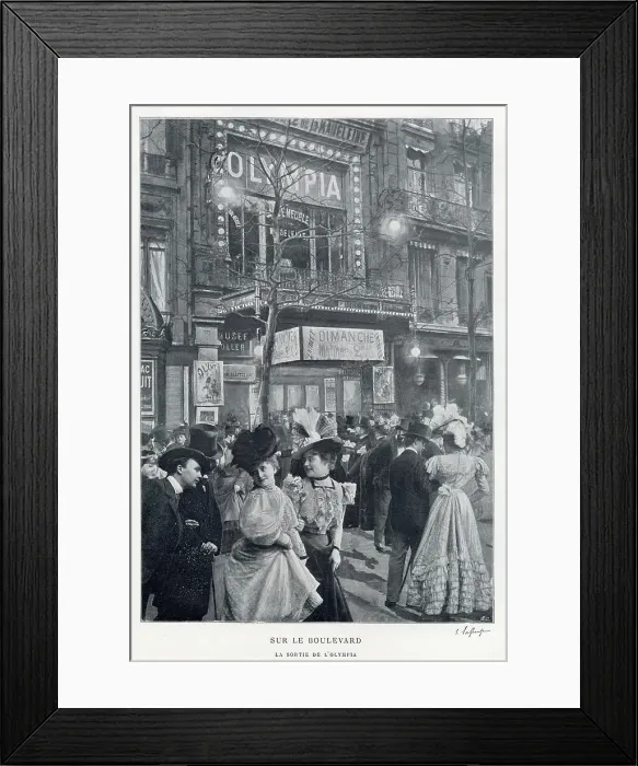 Framed Print : Olympia Music-Hall, Paris Framed Print : Olympia Music-Hall, Paris