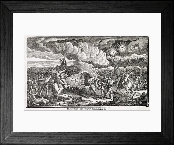 Framed Print : Anglo-American War of 1812 Framed Print : Anglo-American War of 1812