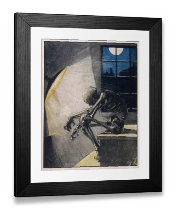 Framed Print : The Invisible Man, book cover Framed Print : The Invisible Man, book cover