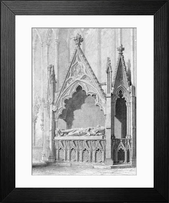 Framed Print : Tomb of Gervase (or Stephen) Alard, Winchelsea, Sussex Framed Print : Tomb of Gervase (or Stephen) Alard, Winchelsea, Sussex