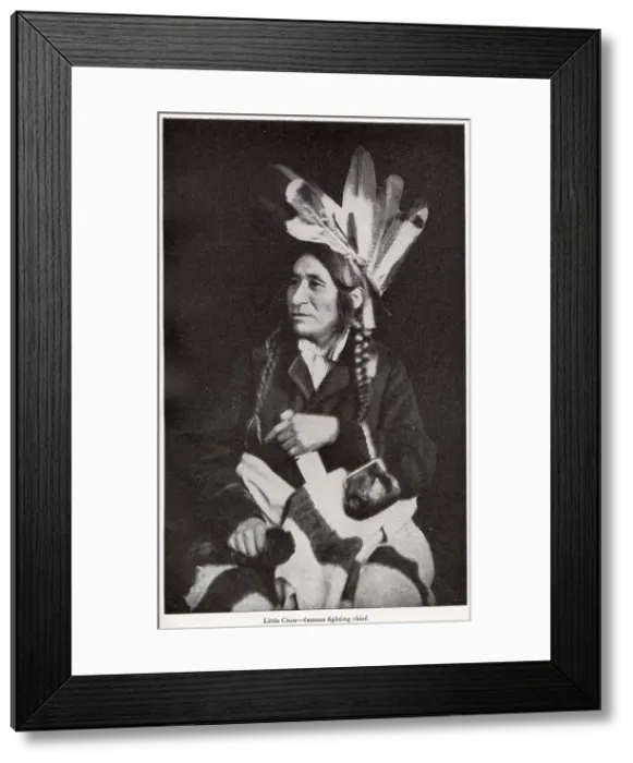 Framed Print : LITTLE CROW Famous fighting chief. Date: 1905 Framed Print : LITTLE CROW Famous fighting chief. Date: 1905