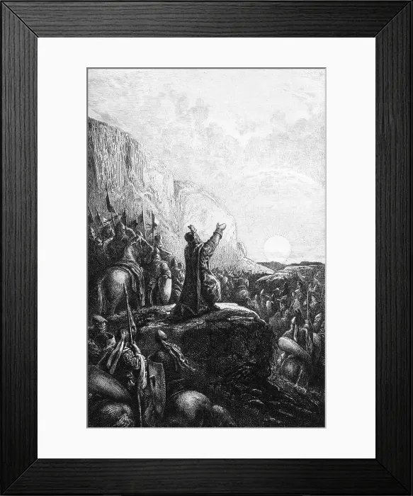Framed Print : Paranormal Miracles Circa 778 Charlemagne Intent Framed Print : Paranormal Miracles Circa 778 Charlemagne Intent