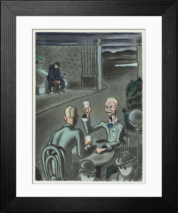 Framed Print : DREAMING. Dream Situation : THE DREAM OF THE LIVING DEAD Date: 1934 Framed Print : DREAMING. Dream Situation : THE DREAM OF THE LIVING DEAD Date: 1934