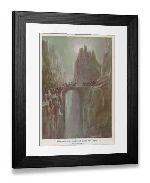 Framed Print : Bifrost or The Rainbow Bridge leading to the Afterlife Framed Print : Bifrost or The Rainbow Bridge leading to the Afterlife