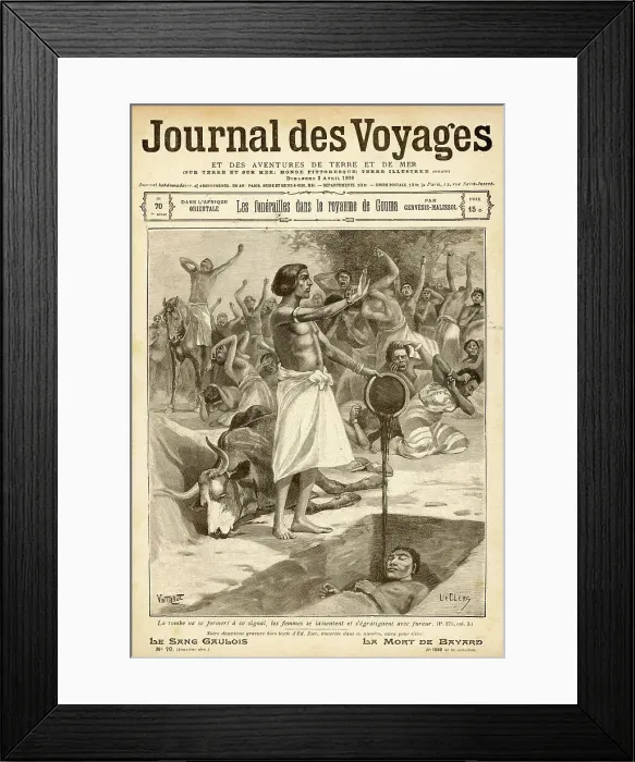 Framed Print : ETHIOPIAN DEATH RITE Framed Print : ETHIOPIAN DEATH RITE