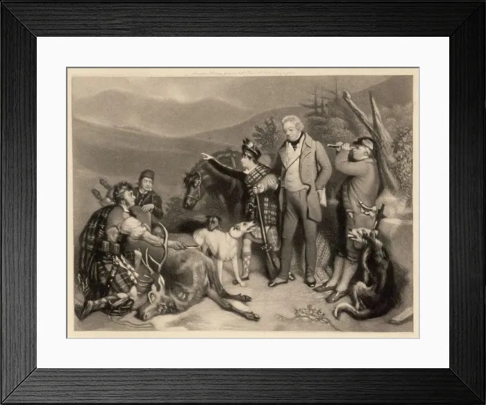Framed Print : SIR WALTER SCOTT Framed Print : SIR WALTER SCOTT