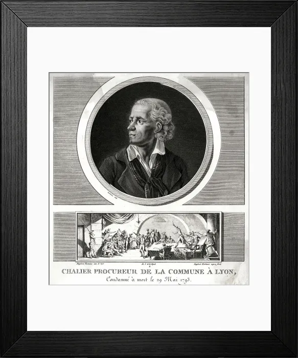 Framed Print : CHALIER. MARIE JOSEPH CHALIER (1747 - 1793), Italian-French revolutionary Framed Print : CHALIER. MARIE JOSEPH CHALIER (1747 - 1793), Italian-French revolutionary