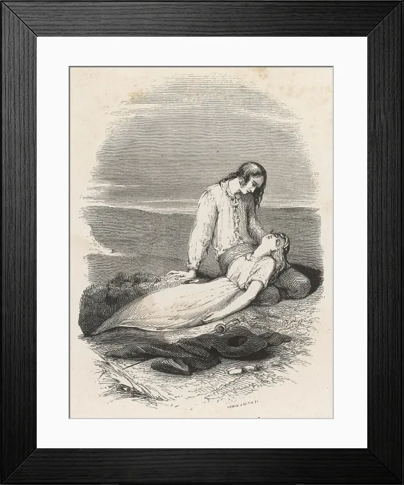 Framed Print : PREVOST / MANON LESCAUT Framed Print : PREVOST / MANON LESCAUT