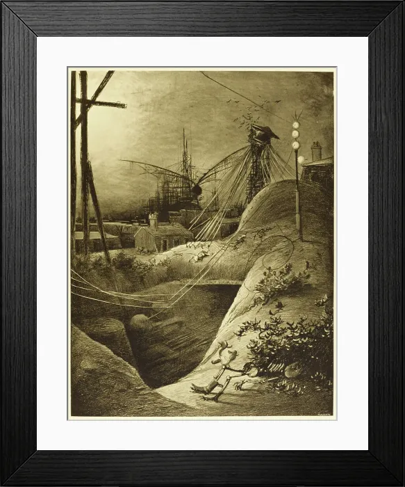 Framed Print : THE WAR OF THE WORLDS Framed Print : THE WAR OF THE WORLDS