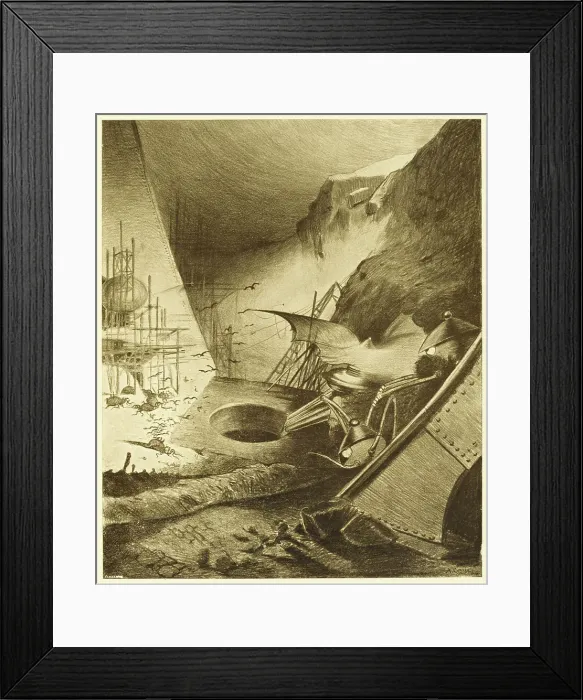 Framed Print : THE WAR OF THE WORLDS Framed Print : THE WAR OF THE WORLDS