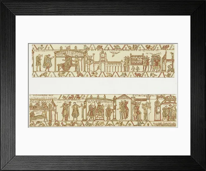 Framed Print : NORMAN CONQUEST 7 OF 16 Framed Print : NORMAN CONQUEST 7 OF 16