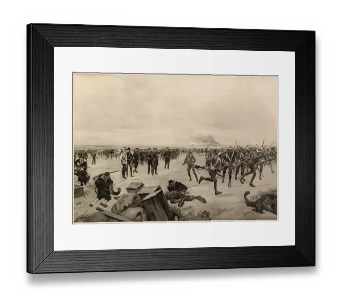 Framed Print : BOXER REBELLION The Allied navies come to the rescue of the besieged legations in Peking Date: 1900 Framed Print : BOXER REBELLION The Allied navies come to the rescue of the besieged legations in Peking Date: 1900