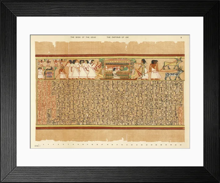 Framed Print : EGYPTIAN FUNERAL Framed Print : EGYPTIAN FUNERAL
