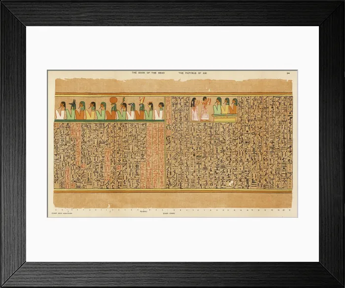 Framed Print : Book Dead 24 Religion Egypt Eleven Powers Localities Framed Print : Book Dead 24 Religion Egypt Eleven Powers Localities