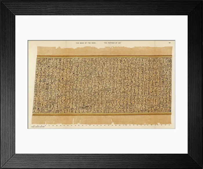 Framed Print : WRITING FROM BK OF DEAD