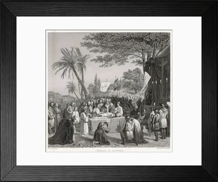 Framed Print : CRUSADES / BOUILLON Framed Print : CRUSADES / BOUILLON