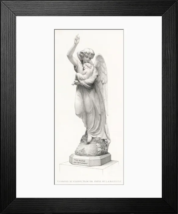 Framed Print : ANGEL OF DEATH Framed Print : ANGEL OF DEATH