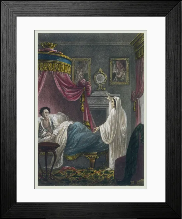 Framed Print : Lyttelton Warning Paranormal Apparitions Lord Framed Print : Lyttelton Warning Paranormal Apparitions Lord