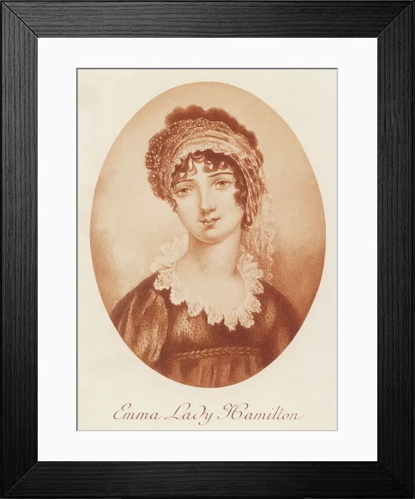 Framed Print : EMMA, LADY HAMILTON Framed Print : EMMA, LADY HAMILTON