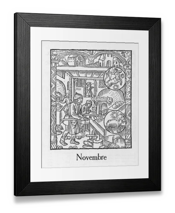 Framed Print : MONTH / NOVEMBER Framed Print : MONTH / NOVEMBER