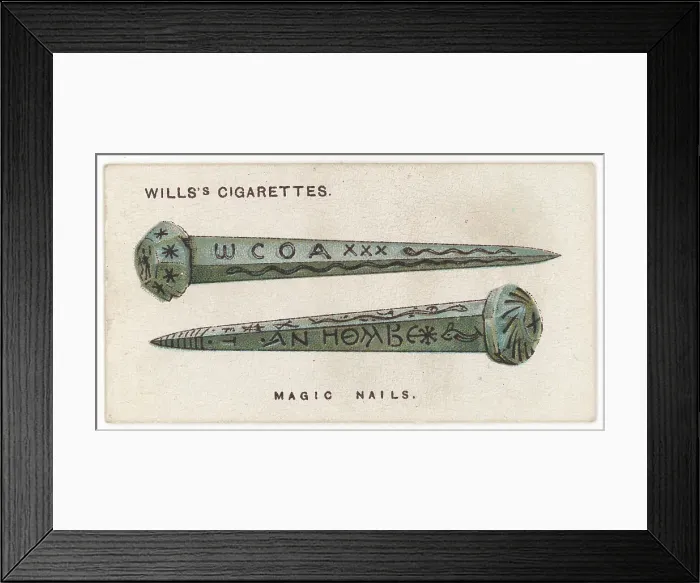 Framed Print : NAIL TALISMAN Framed Print : NAIL TALISMAN