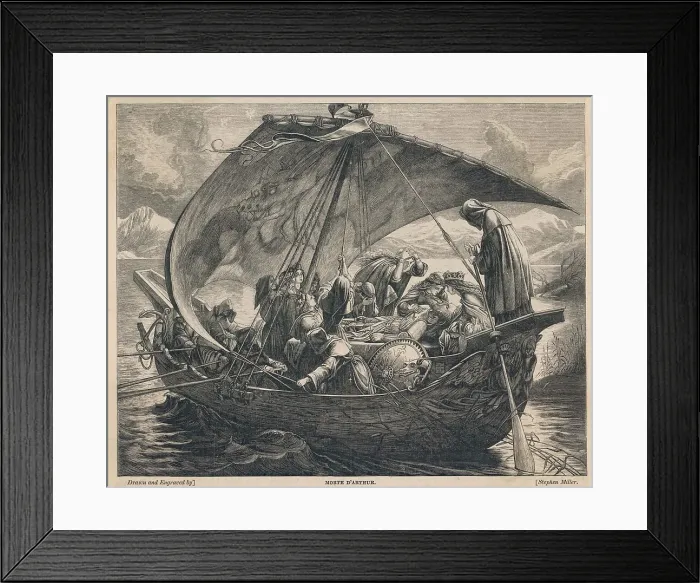 Framed Print : Passing of Arthur Framed Print : Passing of Arthur
