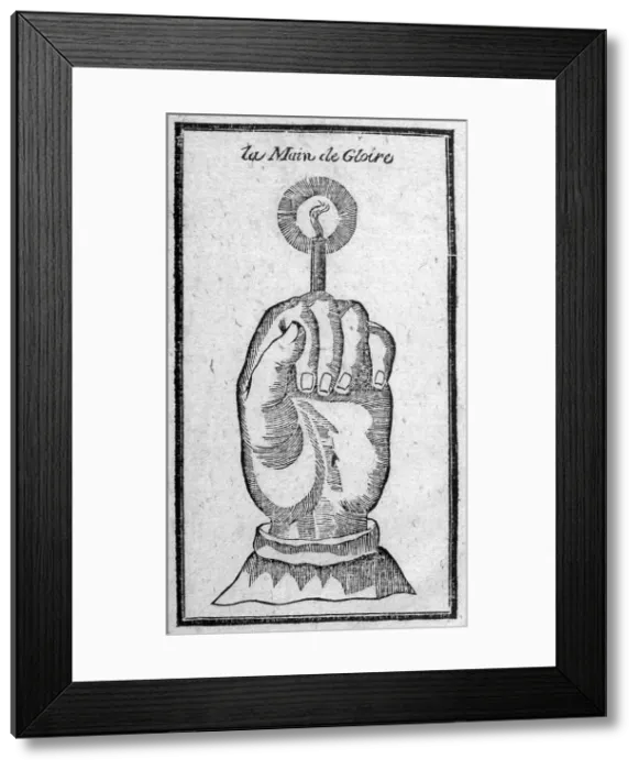 Framed Print : HAND OF GLORY Framed Print : HAND OF GLORY