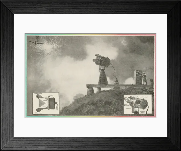 Framed Print : Ray Gun Project Military Weapons Projects 1924 Framed Print : Ray Gun Project Military Weapons Projects 1924