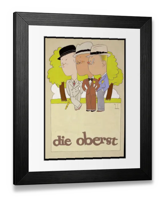 Framed Print : DRYDEN / DIE OBERST / 31 Framed Print : DRYDEN / DIE OBERST / 31