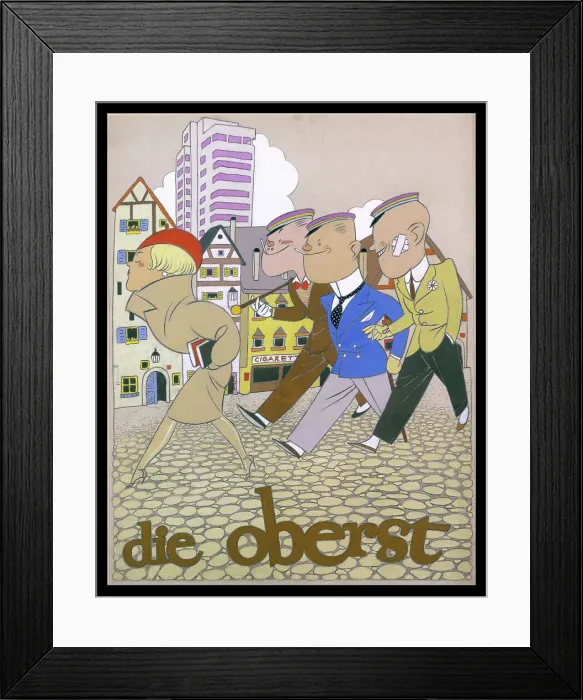 Framed Print : DRYDEN / DIE OBERST / 32 Framed Print : DRYDEN / DIE OBERST / 32