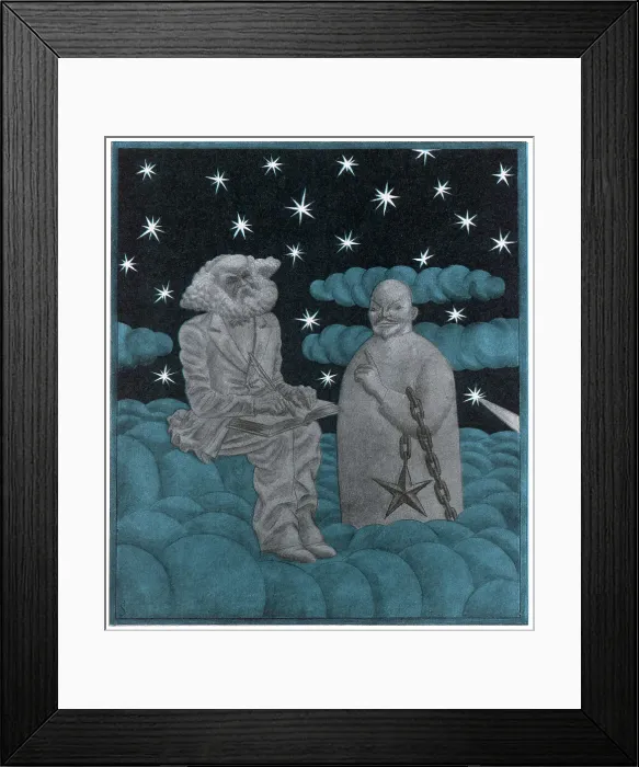 Framed Print : LENIN IN HEAVEN Framed Print : LENIN IN HEAVEN