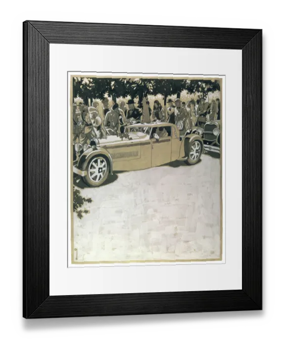 Framed Print : DRYDEN / DIE DAME / 120 / CAR Framed Print : DRYDEN / DIE DAME / 120 / CAR