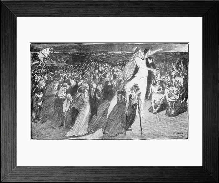 Framed Print : BLIND HOPE AT LOURDES Framed Print : BLIND HOPE AT LOURDES