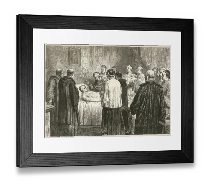 Framed Print : Pius Ix Dead Religion Christianity Catholicism Framed Print : Pius Ix Dead Religion Christianity Catholicism