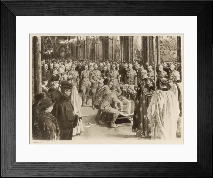 Framed Print : BURIAL OF UNKNOWN SOLD Framed Print : BURIAL OF UNKNOWN SOLD
