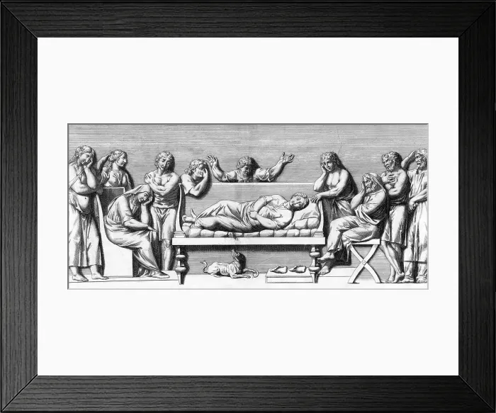 Framed Print : ROMAN MOURNING Framed Print : ROMAN MOURNING