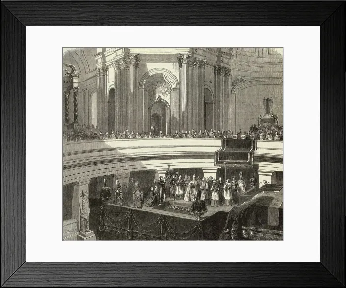 Framed Print : NAPOLEON I / ASHES / INSIDE Framed Print : NAPOLEON I / ASHES / INSIDE