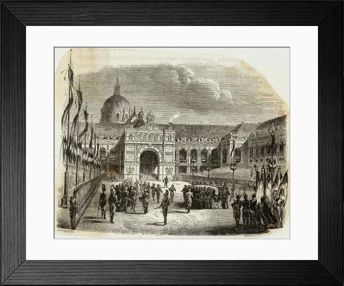 Framed Print : NAPOLEON I / LAS CASAS Framed Print : NAPOLEON I / LAS CASAS