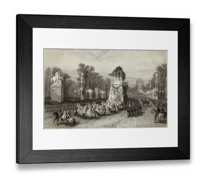 Framed Print : NAPOLEON I / ASHES / BOUGRD Framed Print : NAPOLEON I / ASHES / BOUGRD