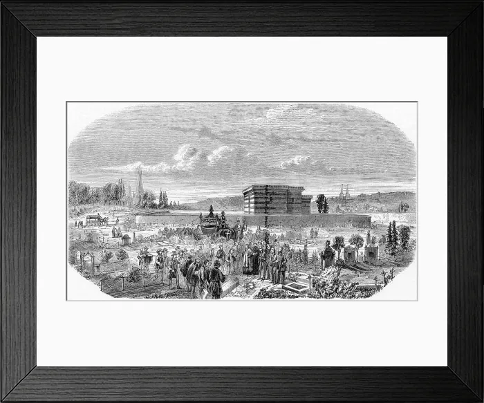 Framed Print : CEMETERY / PERE LACHAISE Framed Print : CEMETERY / PERE LACHAISE