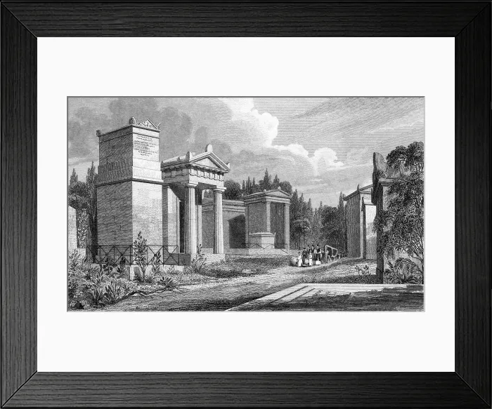 Framed Print : CEMETERY / PERE LACHAISE Framed Print : CEMETERY / PERE LACHAISE