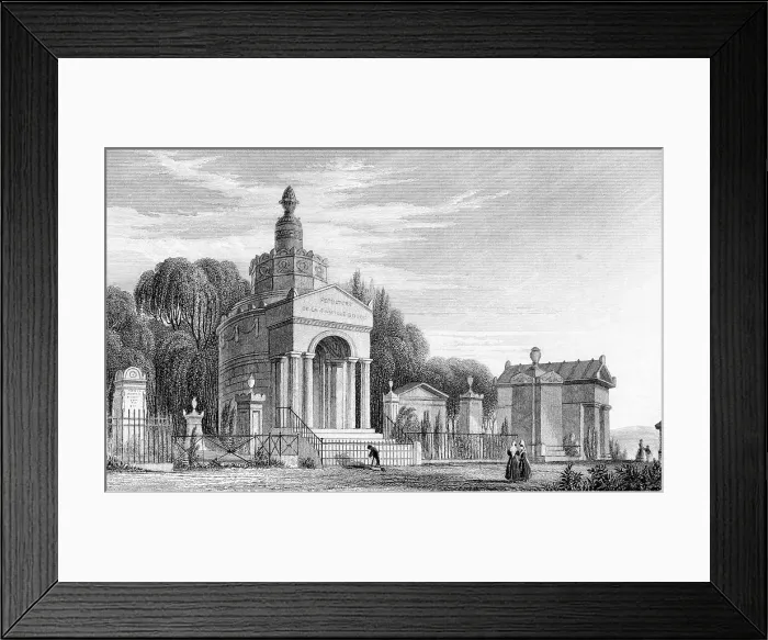 Framed Print : CEMETERY / PERE LACHAISE Framed Print : CEMETERY / PERE LACHAISE