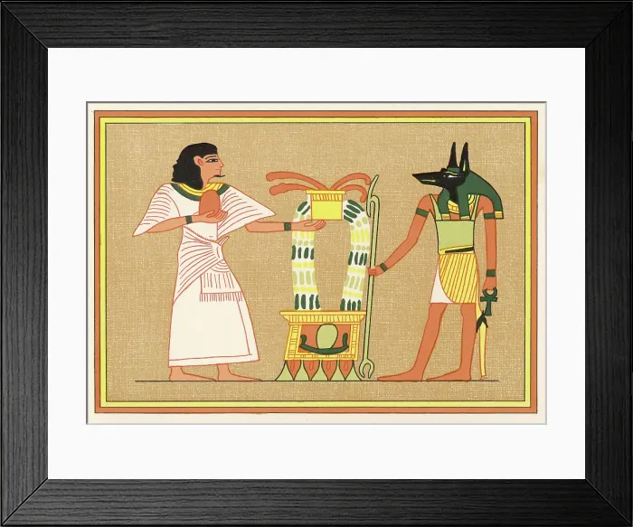 Framed Print : ANUBIS / OSIRIS Framed Print : ANUBIS / OSIRIS