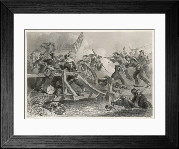 Framed Print : BATTLE / BULL RUN / DARLEY Framed Print : BATTLE / BULL RUN / DARLEY