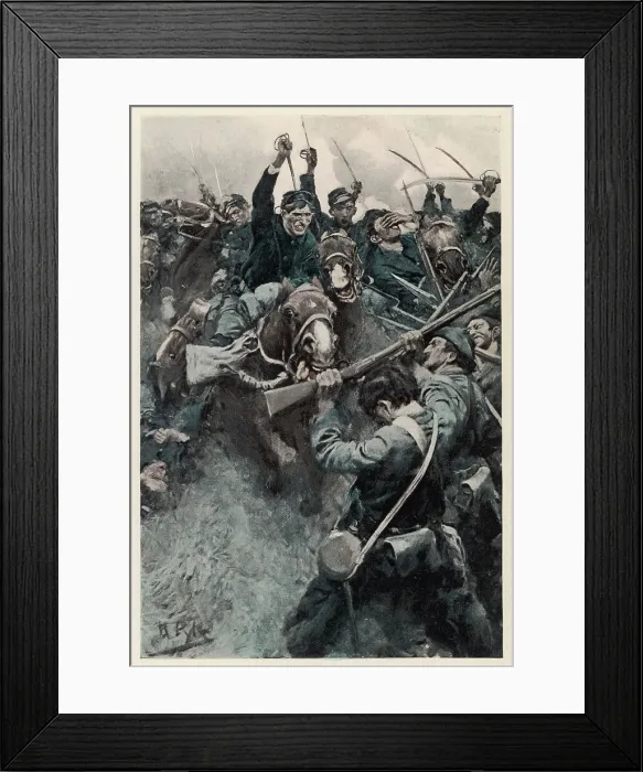 Framed Print : BATTLE OF BULL RUN