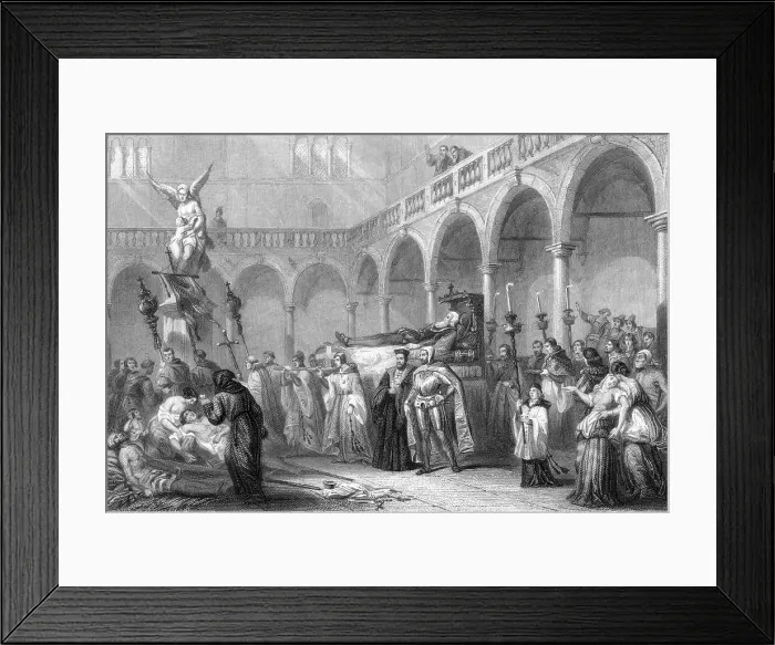 Framed Print : DEATH / FUNERALS / TITIAN Framed Print : DEATH / FUNERALS / TITIAN