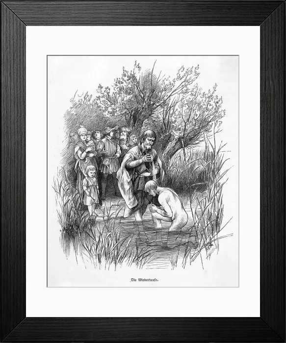 Framed Print : CUSTOMS / BAPTISM Framed Print : CUSTOMS / BAPTISM